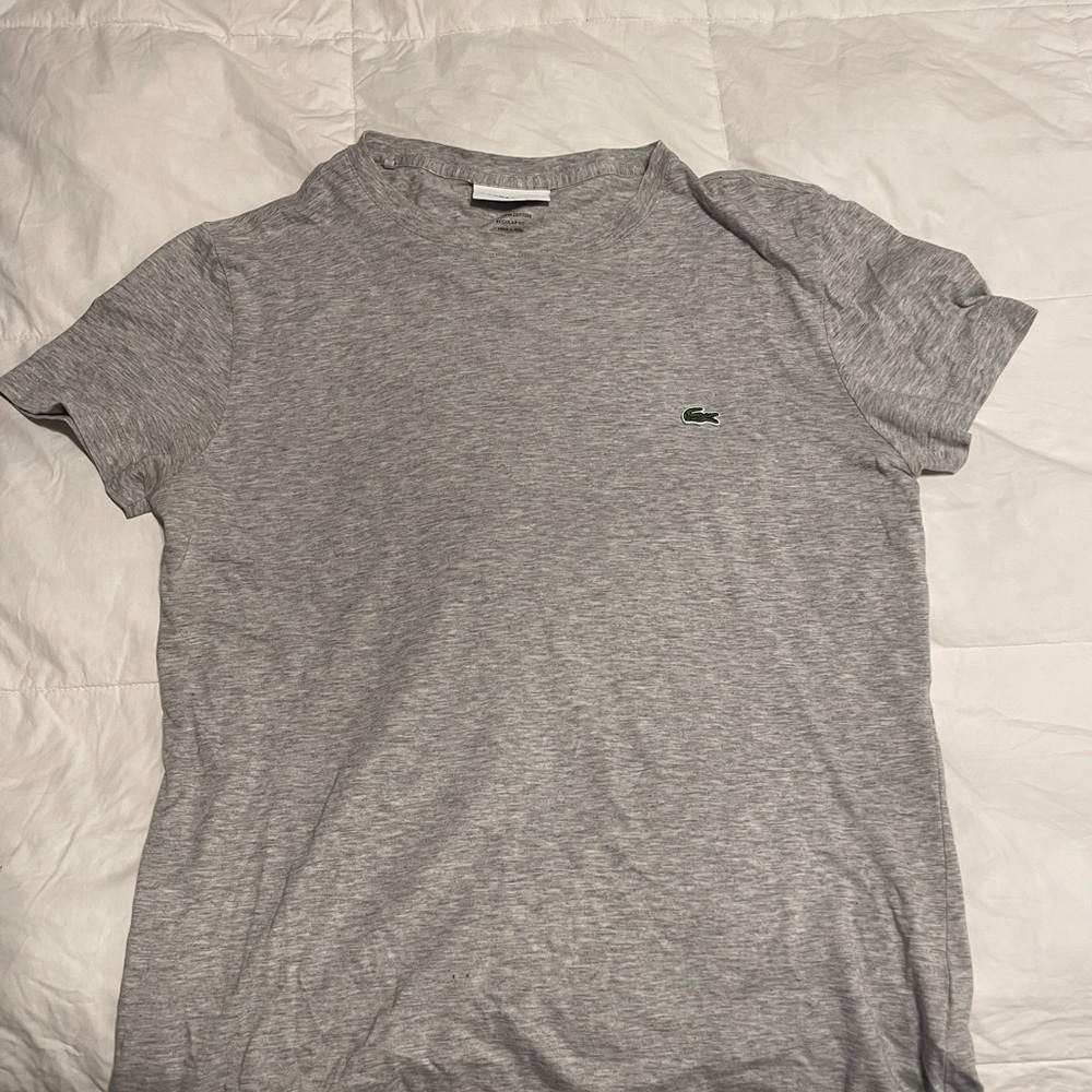 Lacoste Men's Gray T-Shirt